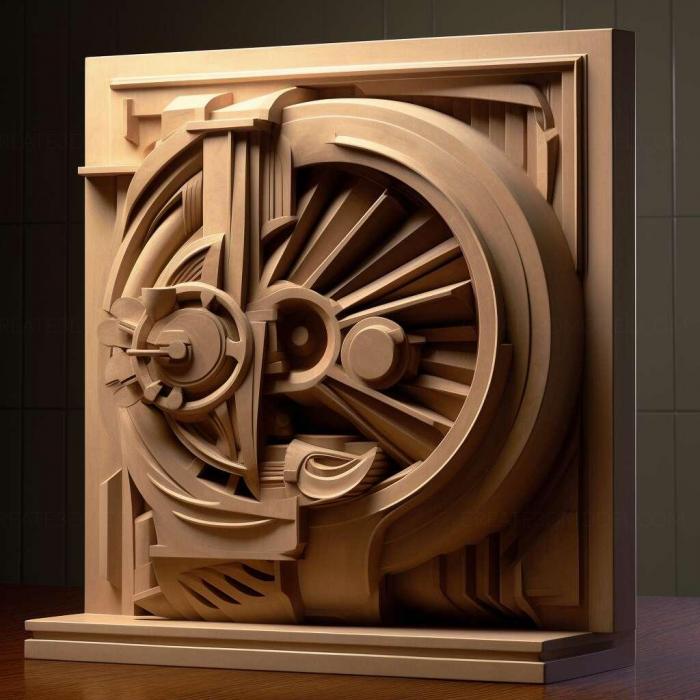 نموذج ثلاثي الأبعاد لآلة CNC 3D Art 